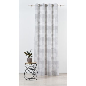 Svetlosivý záves 140x245 cm Navona – Mendola Fabrics