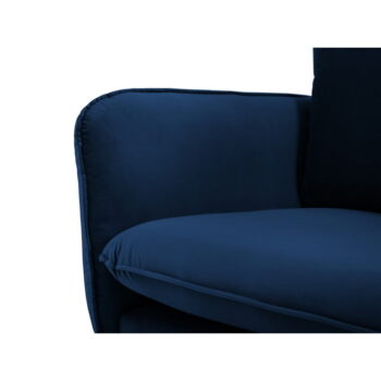 Modrá zamatová pohovka 230 cm Vienna - Cosmopolitan Design - Image 3