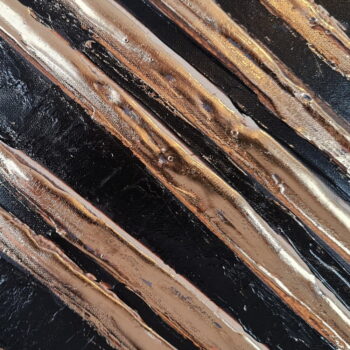 Ručne maľovaný obraz 70x70 cm Palm Leaf – Wallity - Image 4