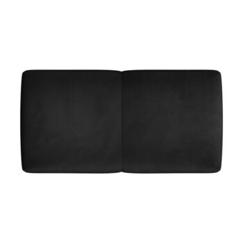 Čierna zamatová opierka k modulárnej pohovke Rome Velvet - Cosmopolitan Design – Obrázok 2