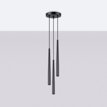 Čierne závesné svietidlo ø 19,5 cm Bliss – Nice Lamps – Obrázok 7