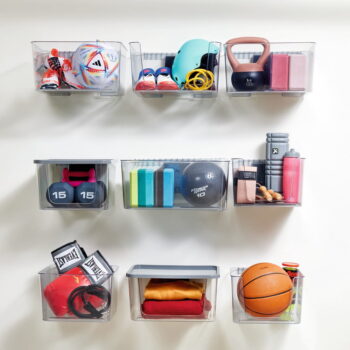 Nástenný úložný box z recyklovaného plastu iD Wallspace - iDesign - Image 7