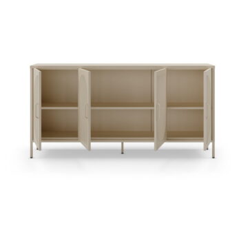 Krémová komoda 160x90 cm Tayra – Marckeric - Image 4
