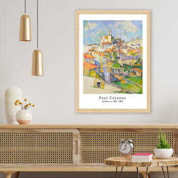 Plagát v ráme 35x45 cm Paul Cézanne – Wallity - Image 2