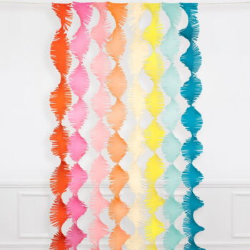 Girlanda Rainbow Twisty Fringe – Meri Meri - Image 4