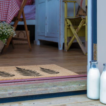 Rohožka z kokosového vlákna 40x60 cm Fern Leaf – Artsy Doormats - Image 9