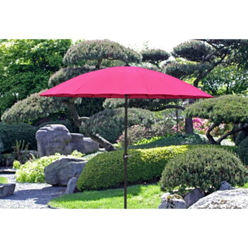 Ružový slnečník ø 255 cm – Garden Pleasure - Image 2