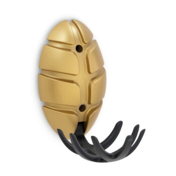 Nástenný háčik v zlatej farbe Bug – Spinder Design - Image 2