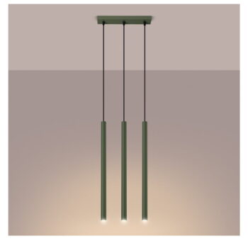 Zelené závesné svietidlo ø 19,5 cm Fideus – Nice Lamps - Image 2