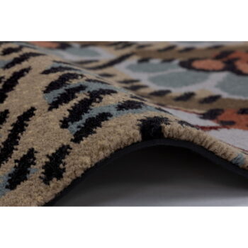 Hnedý vlnený koberec 133x190 cm Paisley – Agnella - Image 4