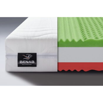 Tvrdý/stredne tvrdý penový obojstranný matrac 90x200 cm Pure Support – BENAB - Image 3