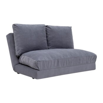 Sivá rozkladacia pohovka 120 cm Taida – Balcab Home – Obrázok 3