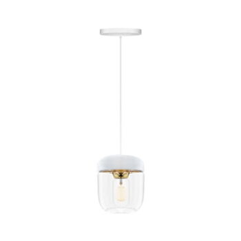 Biele tienidlo s objímkou zlatej farby UMAGE Acorn, ⌀ 14 cm - Image 5