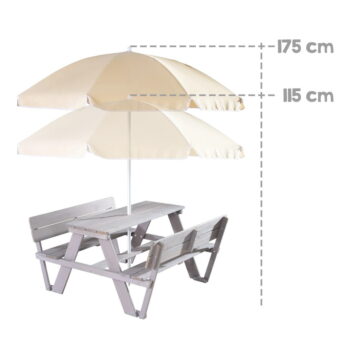 Detský záhradný set Picnic - Roba – Obrázok 5