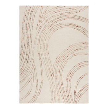 Oranžovo-krémový vlnený koberec 120x170 cm Abstract Swirl – Flair Rugs - Image 6