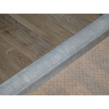 Svetlosivá čalúnená dvojlôžková posteľ s úložným priestorom s roštom 180x200 cm Jade – Bobochic Paris - Image 3