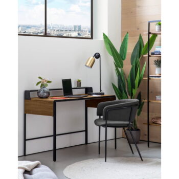 Tmavosivá jedálenská stolička Runnie – Kave Home - Image 5