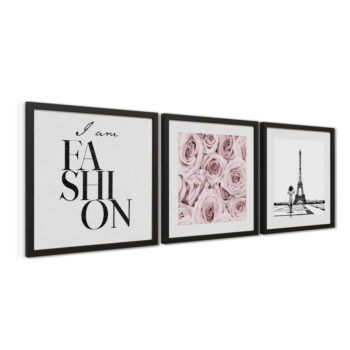 Obrazy v súprave 3 ks 30x40 cm Parisienne – Styler - Image 5