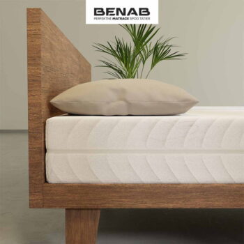 Tvrdý/stredne tvrdý penový obojstranný matrac 80x200 cm Visco Comfort – BENAB - Image 6