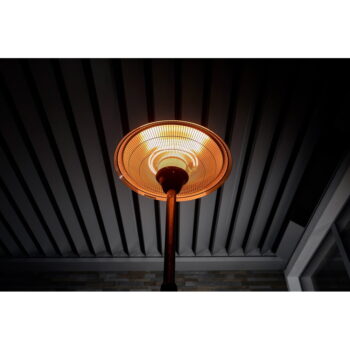 Strieborná tepelná elektrická lampa ENDERS Barcelona – Obrázok 3
