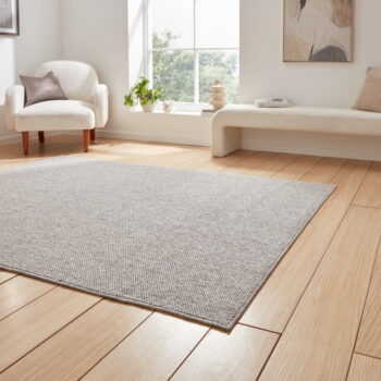Sivý koberec 120x170 cm Boucle – Think Rugs – Obrázok 4