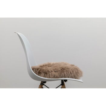 Béžový sedák z ovčej kožušiny Native Natural Round, ⌀ 40 cm - Image 3