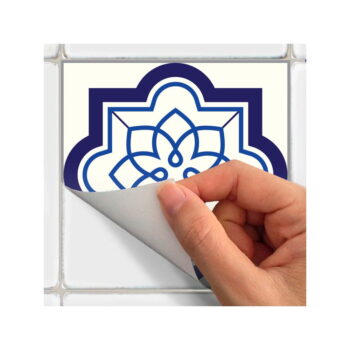 Sada 24 nástenných samolepiek Ambiance Decals Tiles Eusebio, 10 × 10 cm - Image 3