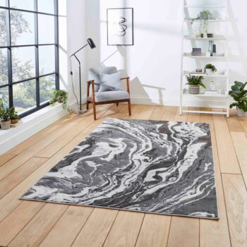 Sivý koberec 80x150 cm Apollo – Think Rugs - Image 4