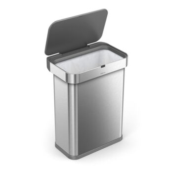 Bezdotykový odpadkový kôš z nerezovej ocele 58 l - simplehuman - Image 2