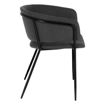 Tmavosivá jedálenská stolička Runnie – Kave Home - Image 2