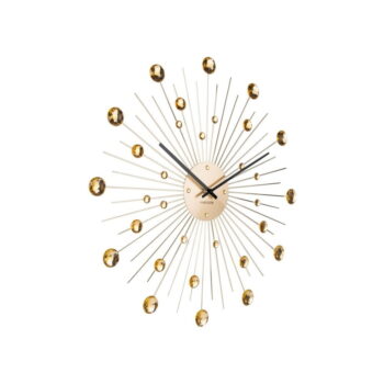Hodiny v zlatej farbe Karlsson Sunburst, ø 50 cm - Image 2