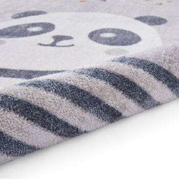Svetlosivý detský koberec 120x170 cm Vida Kids Panda – Think Rugs - Image 5