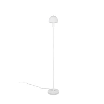 Biela stojacia lampa so skleneným tienidlom (výška 120 cm) Glenn – Trio - Image 3