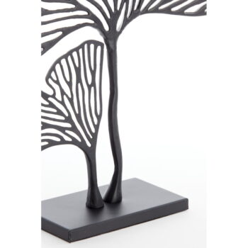 Kovová soška (výška 48 cm) Leaf – Light & Living - Image 4
