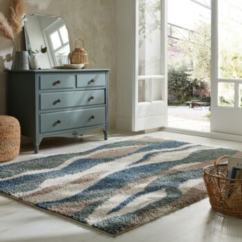 Zeleno-modrý koberec 200x290 cm Stream - Flair Rugs - Image 2