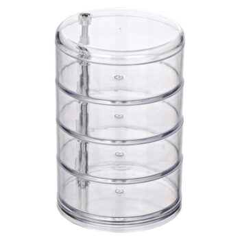 Kozmetický organizér so 4 priehradkami Wenko Transparent - Image 6