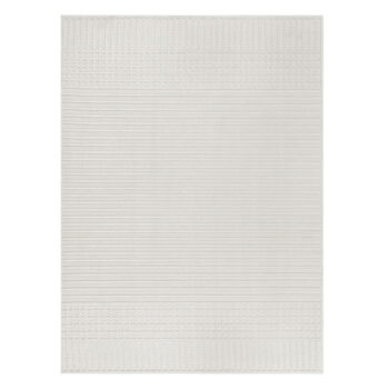Biely umývateľný koberec zo ženilky 80x160 cm Elton – Flair Rugs - Image 2