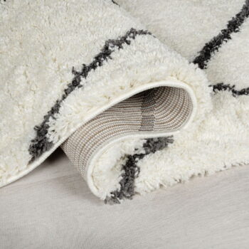 Biely koberec 80x150 cm Riad Berber – Flair Rugs - Image 3