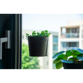 Plastové závesné a nástenné  kvetináče v súprave 2 ks ø 10 cm – Esschert Design - Image 6