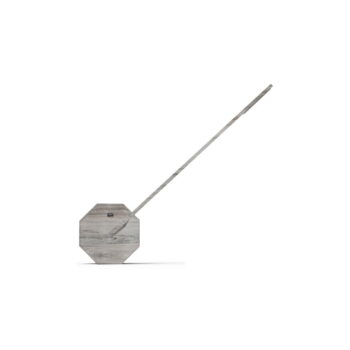 Sivá LED stolová lampa (výška  38 cm) Octagon One – Gingko