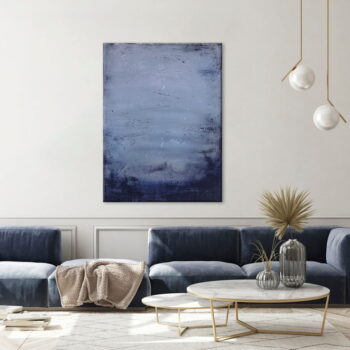 Ručne maľovaný obraz 90x118 cm Simple Living 6 – Malerifabrikken - Image 2