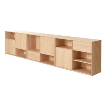 Nízka komoda v dekore duba 267x61 cm Mistral - Hammel Furniture - Image 3