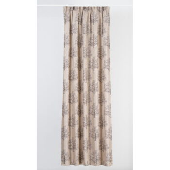 Hnedo-béžový záves 140x260 cm Erinn – Mendola Fabrics - Image 2