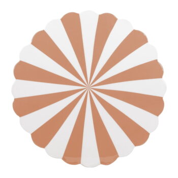 Kovový okrúhly odkladací stolík ø 40 cm Candy Swirl – Leitmotiv – Obrázok 2