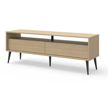 TV stolík v dekore duba v prírodnej farbe 150x54 cm Lake – TemaHome - Image 2