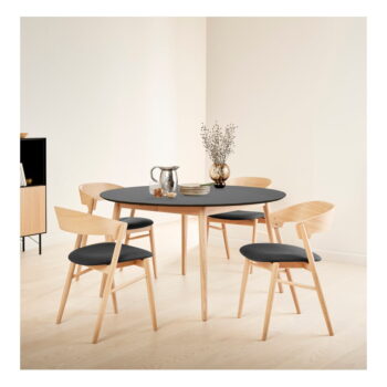 Prídavné dosky k jedálenskému stolu 2 ks 48x135 cm Meza – Hammel Furniture - Image 2