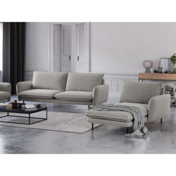 Svetlosivá leňoška Cosmopolitan Design Vienna, pravý roh – Obrázok 3
