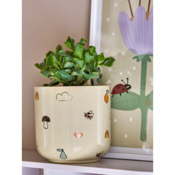 Kameninový kvetináč ø 16 cm Agnes – Bloomingville Mini - Image 3