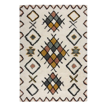 Krémový ručne tkaný vlnený koberec 160x230 cm Moroccan Midar – Flair Rugs - Image 6