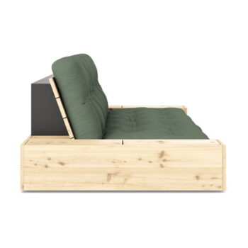 Zelená rozkladacia pohovka 244 cm Base – Karup Design - Image 2